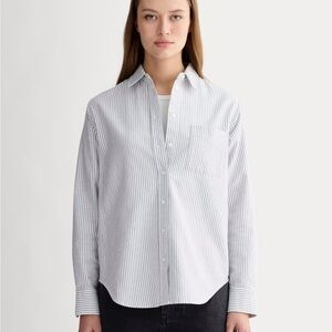 Everlane Women’s Striped Button Down Shirt